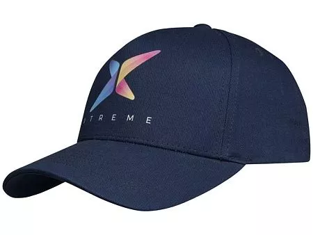 Коробка с образцами бейсболок из переработанных материалов