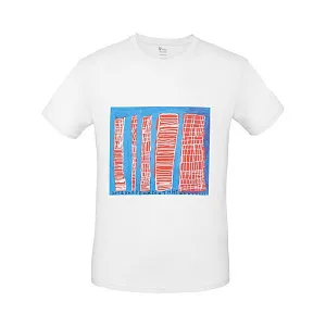 Футболка детская «Небоскребы», белая