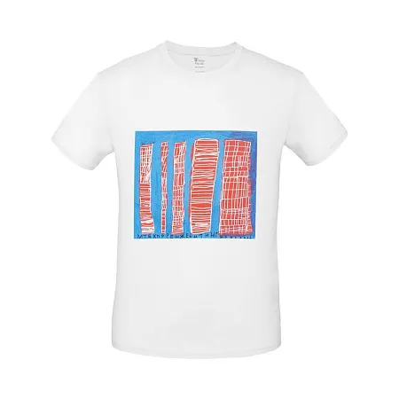 Футболка детская «Небоскребы», белая