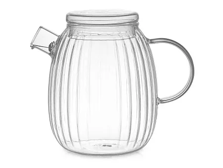 Стеклянный заварочный чайник с гранями Prism