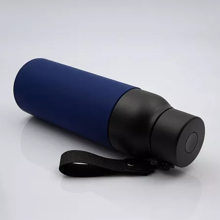 Термобутылка Button Black