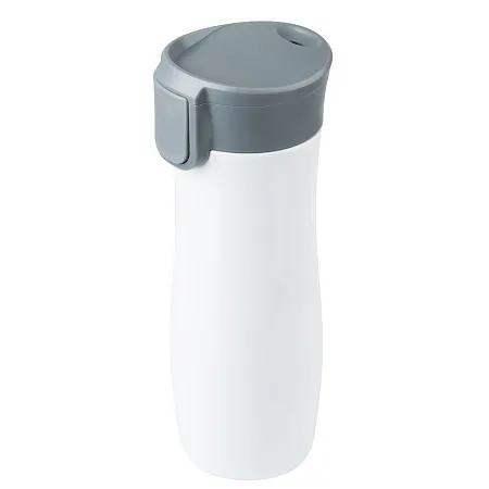 Термокружка вакуумная герметичная, Lavita, 450 ml, покрытие глянец, белая