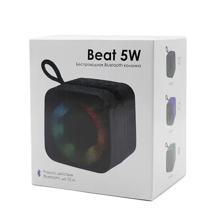 Беспроводная Bluetooth колонка Beat 5W, черный