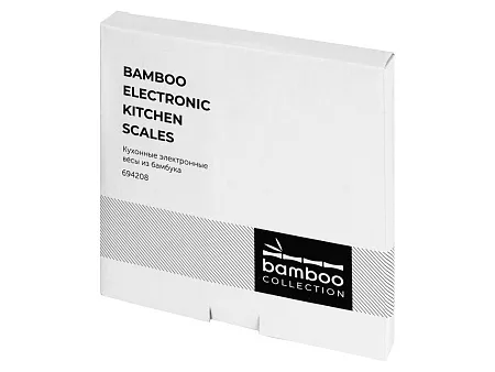 Бамбуковые кухонные весы Scale