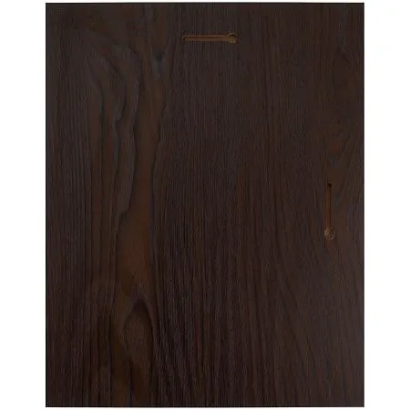 Плакетка Plaque XL, венге с серебристой пластиной