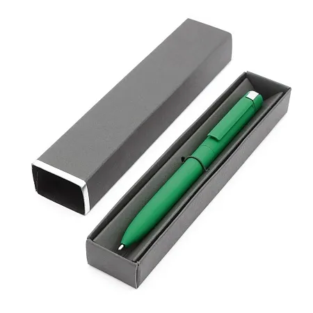 Ручка Espada в коробке Cradle чёрной с серебристым, чёрная