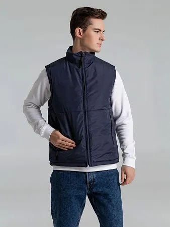 Жилет светоотражающий Lattvind, темно-синий