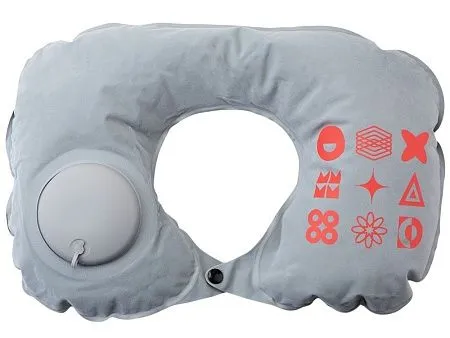 Подушка для путешествия с помпой Push с термотрансфером