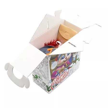 Подарочный набор  Новогоднее чудо , (белый)