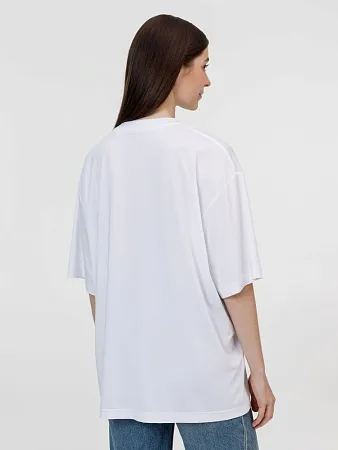 Футболка из бифлекса Morfiss, белая