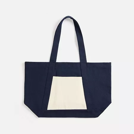 Шопер Shophop, синий с неокрашенным