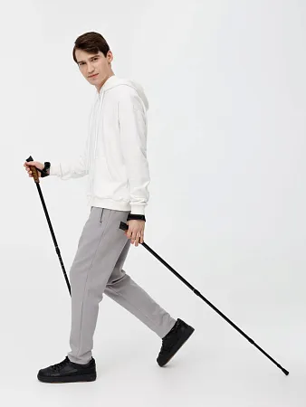 Палки для скандинавской ходьбы Trekk, черные