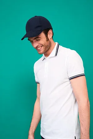 Бейсболка LONG BEACH, серая