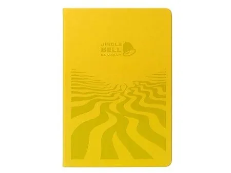 Бизнес-блокнот А5 C2 soft-touch с УФ-печатью