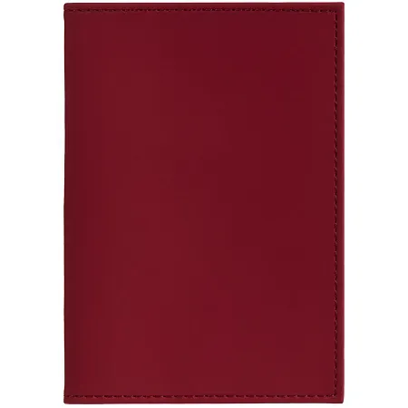 Обложка для паспорта Shall, красная