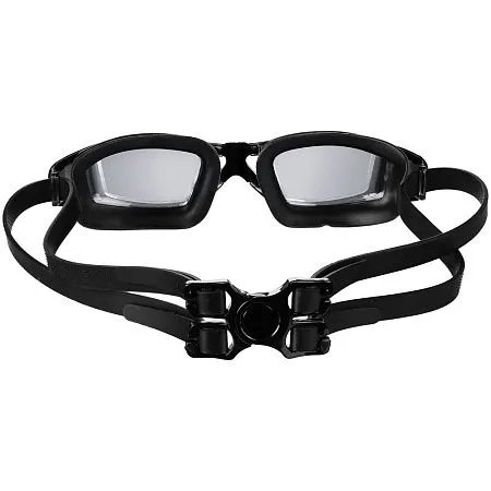 Очки для плавания зеркальные Underwater, черные