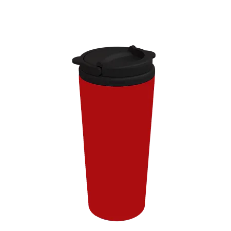 Термостакан Basic с крышкой с ручкой