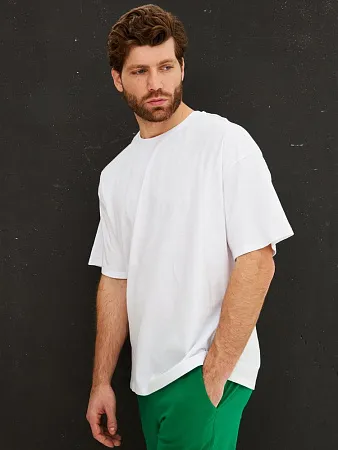Футболка Oversize Premium, белая
