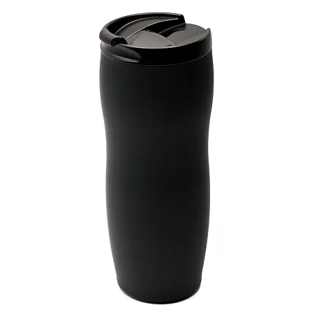 Термокружка с двойной стенкой Softex, оранжевая