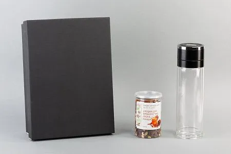 Набор подарочный "Pleasure": термос "Press", специи