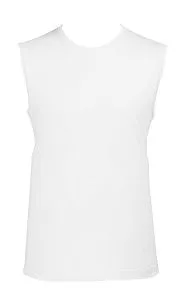 Футболка мужская без рукавов JAZZY 170, белая