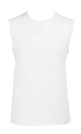 Футболка мужская без рукавов JAZZY 170, белая