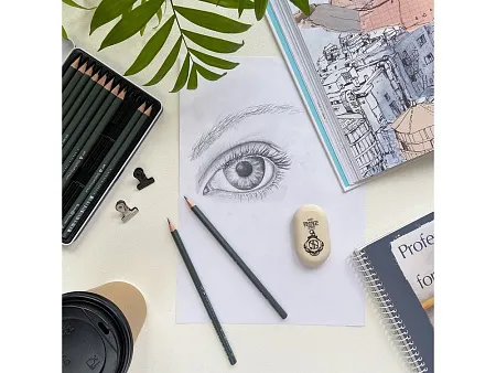 Набор из 12 чернографитовых карандашей Sketch & Art 2Н - 9В