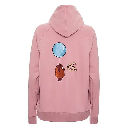 Толстовка на молнии Gourji "Винни-Пух" розовая L