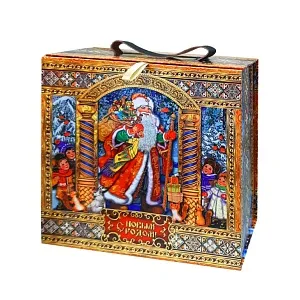 №7 ПЯТЬ МИНУТ ДО НОВОГО ГОДА 1500 грамм новогодний подарок классический