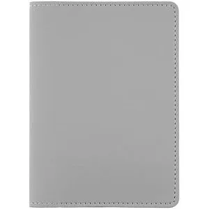 Обложка для паспорта Shall Simple, серый