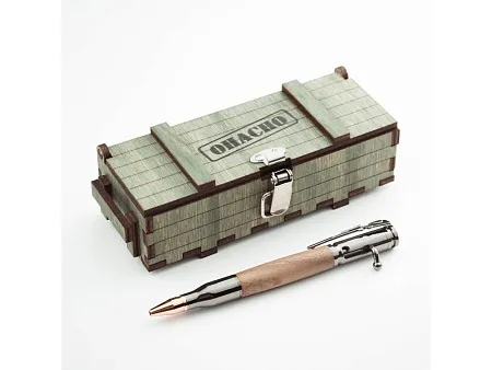 Ручка шариковая Патрон Орех