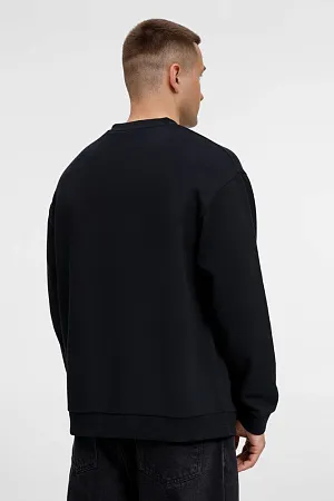 Свитшот унисекс Sinkopa, черный