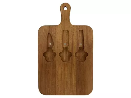 Набор для сыра из акации Parmesan