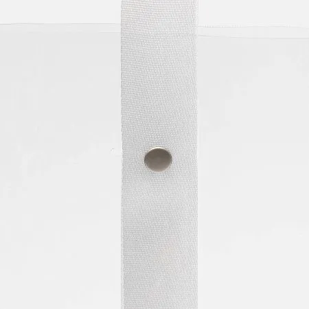 Шопер Clear Fest, ver.2, прозрачный с белыми ручками