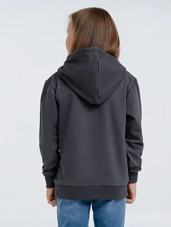 Худи детское Kirenga 2.0 Kids, темно-серое (графит)