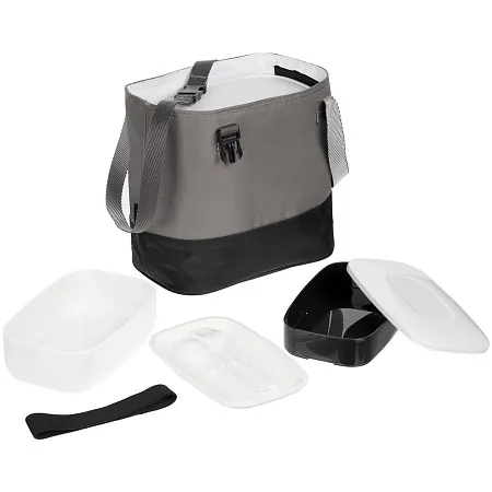 Набор ланчбоксов в термосумке Takk Mamma, бирюзовый