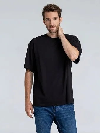 Футболка оверсайз «Чистая Соль», черная