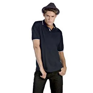 Поло Safran Sport, красное/белое/red/white, размер M#