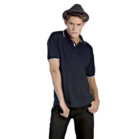 Поло Safran Sport, красное/белое/red/white, размер M#