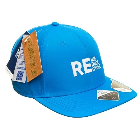 Бейсболка RECY FEEL, 6 клиньев, пластиковая застежка