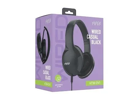 Проводные накладные наушники WIRED CASUAL