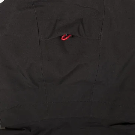 Куртка софтшелл мужская Patrol, черная с красным