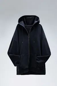 Толстовка Толстовка ОNE SIZE, с капюшоном на молнии футер без начёса 350, 72 13100072