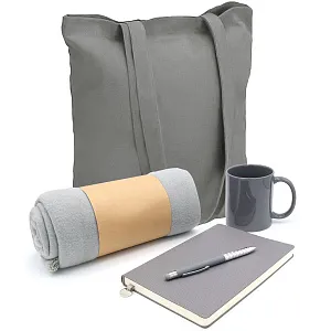 Подарочный набор Тепло и вдохновение, синий