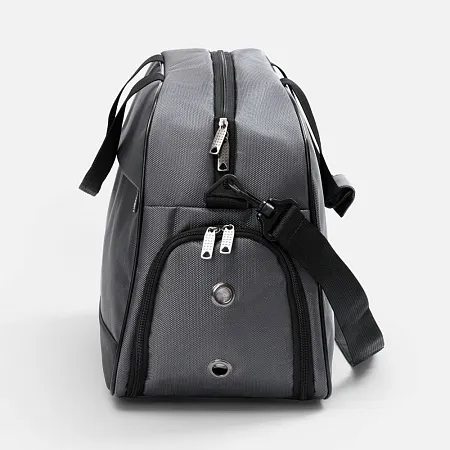 Спортивная сумка Atlantes, серая с черным