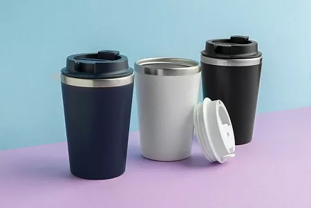 Термокружка Java из переработанного полипропилена RCS, 350 мл