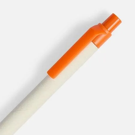 Ручка шариковая MilkMake, оранжевая