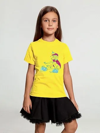 Футболка детская Roller Skates, белая