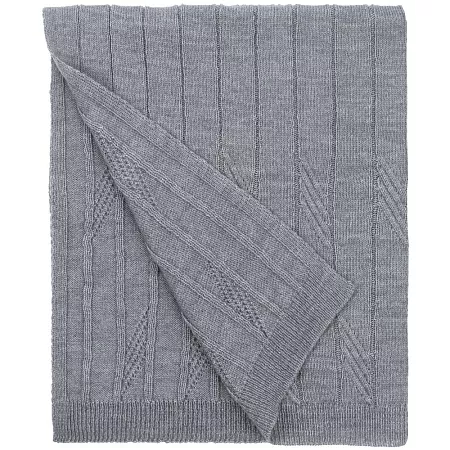 Плед Pluma, темно-серый (графит)