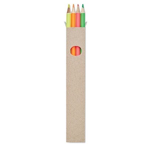 4 карандаша-выделителя в коробк